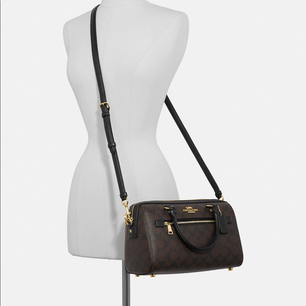 Coach - Rowan Satchel in Signature Canvas